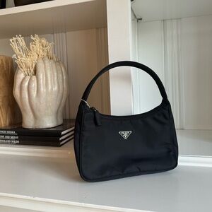 Authentic Prada Tessuto Handbag Black Like New (verified by eBay)